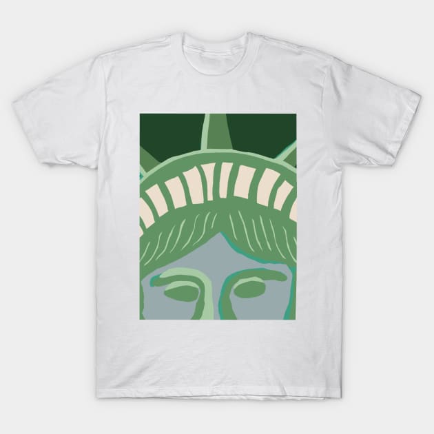 Statue of Liberty T-Shirt by gremoline